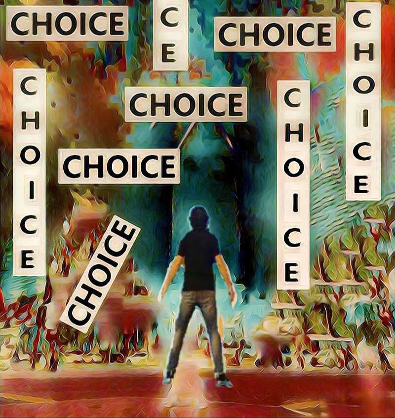 Our Choices makes us who we are Today